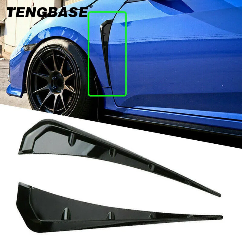 Car Gadgets Fender Side Air Vent Cover Trim Carbon Fiber Black Fender Side Gills Universal Air Vent Decorative Stickers 1 Pair
Car Gadgets Fender Side Air Vent Cover Trim Carbon Fiber Black Fender Side Gills Universal Air Vent Decorative Stickers 1 Pair