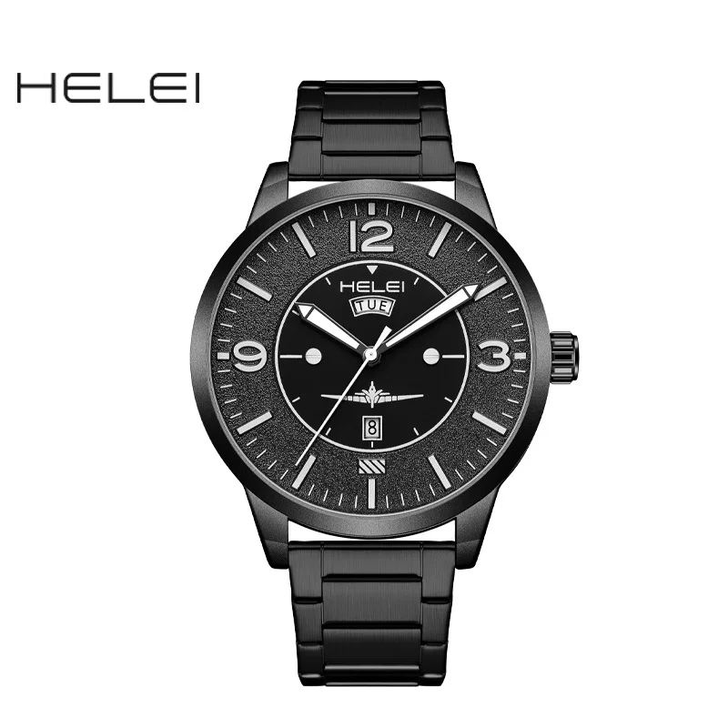 Fashion Classic Full Stainless Steel Men Wristwatch Quartz Movement Dual Calendar Luminous Waterproof Business Dress Watch
Fashion Classic Full Stainless Steel Men Wristwatch Quartz Movement Dual Calendar Luminous Waterproof Business Dress Watch