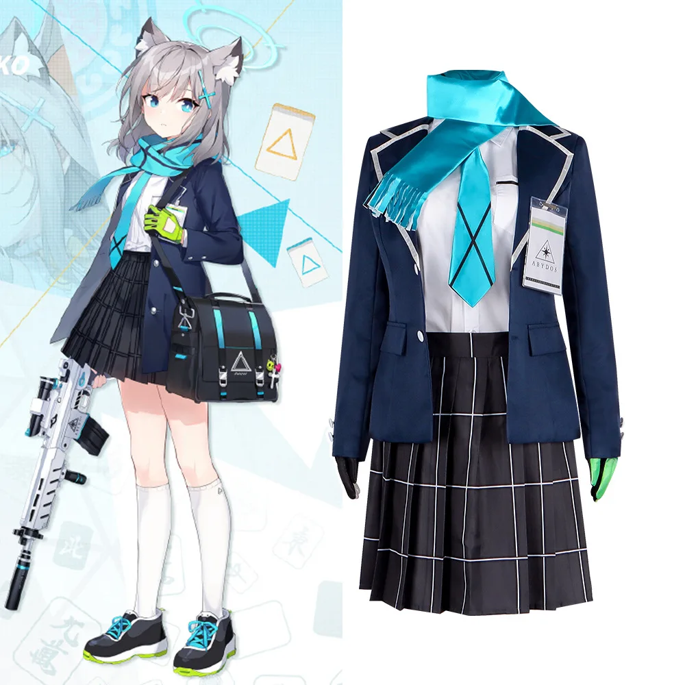 Blue Archive Cosplay Costume Of Shiraishi Kuroi And Shiraishi Himeko Anime Costume Stage Performance Costume
Blue Archive Cosplay Costume Of Shiraishi Kuroi And Shiraishi Himeko Anime Costume Stage Performance Costume