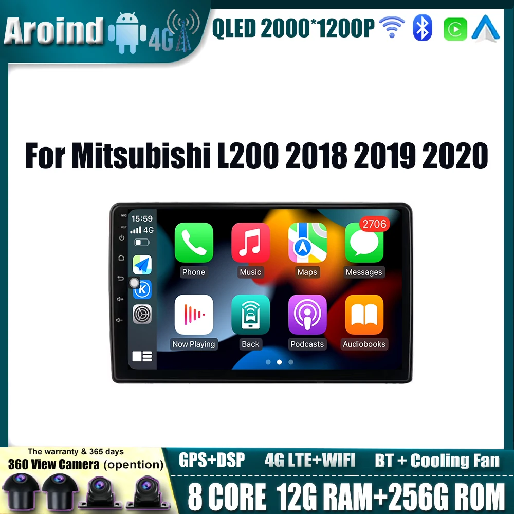 Car Radio For Mitsubishi L200 2018 2019 2020 Multimedia Video Player Navigation GPS Car Accessories Head Unit No 2din DVD 4G Lte
Car Radio For Mitsubishi L200 2018 2019 2020 Multimedia Video Player Navigation GPS Car Accessories Head Unit No 2din DVD 4G Lte