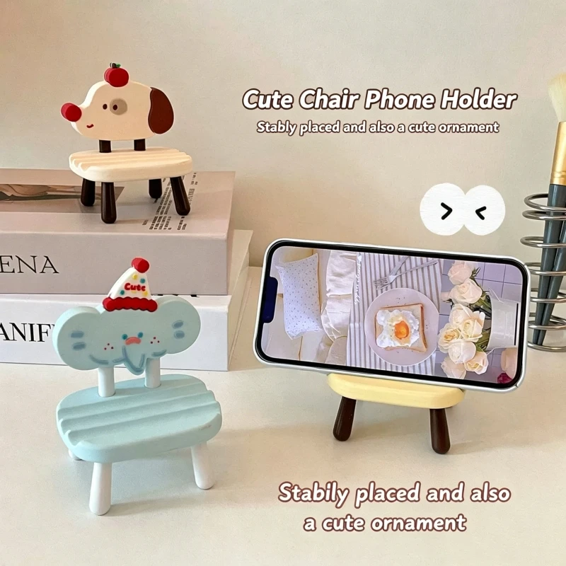 Cute little stool, phone stand, desktop creative cartoon small chair, tablet support stand, lazy movie watching tool
Cute little stool, phone stand, desktop creative cartoon small chair, tablet support stand, lazy movie watching tool