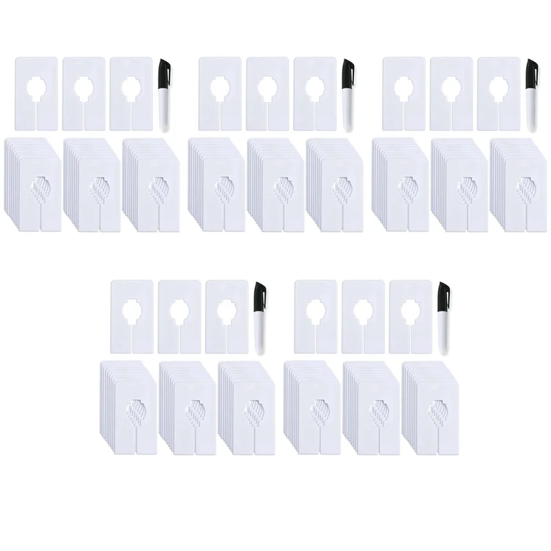 ABKS-150 Closet Dividers For Hanging Clothes- Rectangle Clothing Size Dividers,White Closet Divider Set With Marker
ABKS-150 Closet Dividers For Hanging Clothes- Rectangle Clothing Size Dividers,White Closet Divider Set With Marker