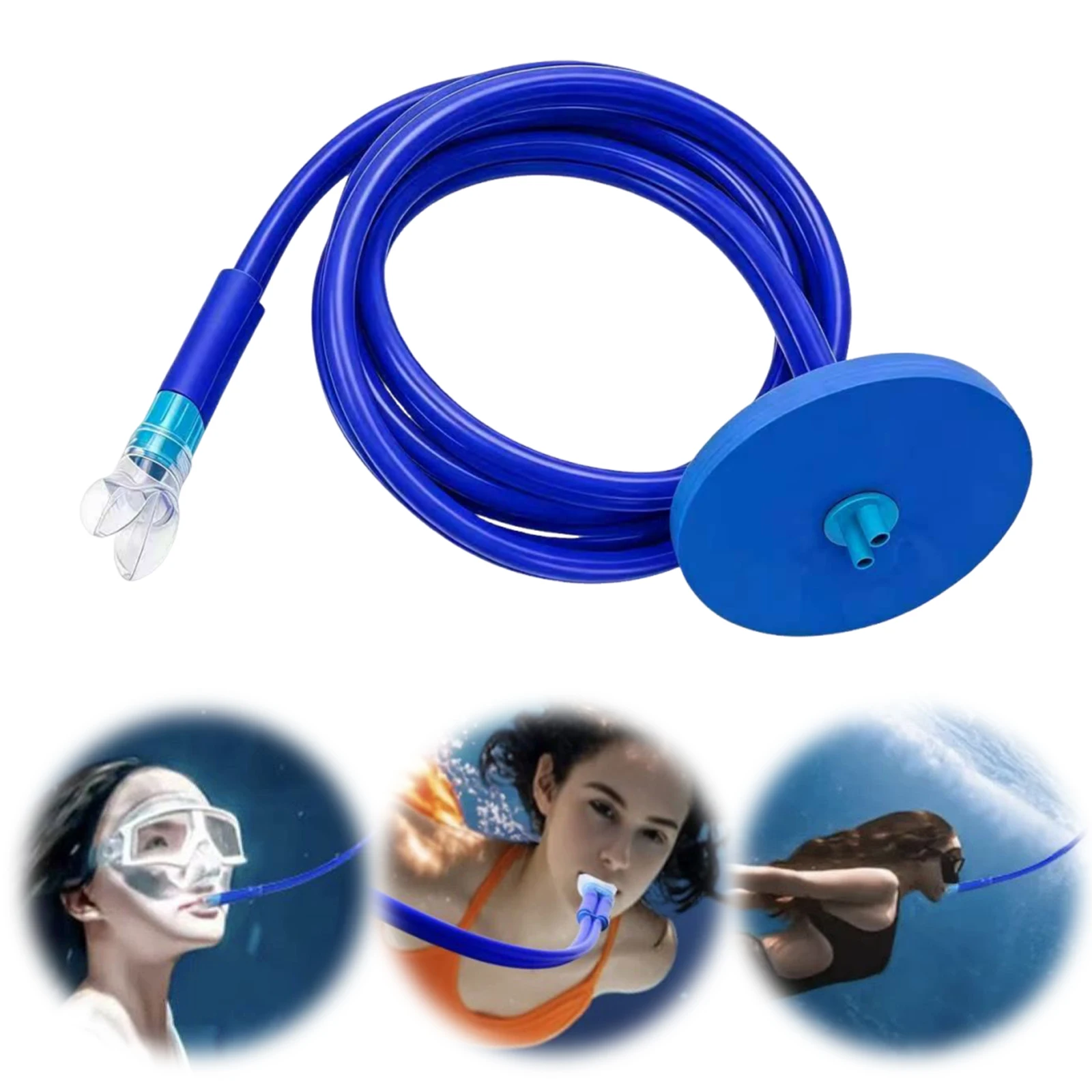 Diving Breathing Tube Leakproof Underwater Breather Tubes Reusable Thicken Silicone Diving Respirator Diving Swimming Equipment
Diving Breathing Tube Leakproof Underwater Breather Tubes Reusable Thicken Silicone Diving Respirator Diving Swimming Equipment