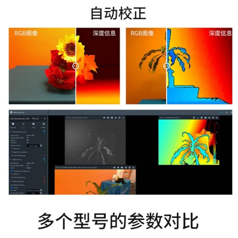 Высокоточный 3D-камерный датчик L515 с глубинной линзой и лидарным дальномером для картографирования помещений
Высокоточный 3D-камерный датчик L515 с глубинной линзой и лидарным дальномером для картографирования помещений