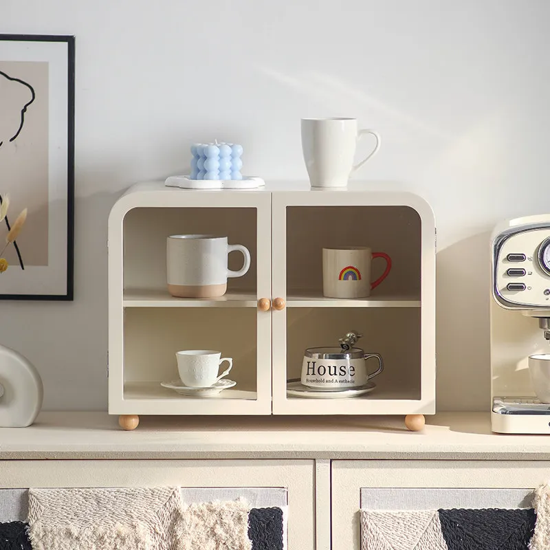 European Coffee Storage Cabinet Nordic Kitchen Organizer Double Layer Cup Holder Dustproof Tea Set Shelf Dining Table Rack
European Coffee Storage Cabinet Nordic Kitchen Organizer Double Layer Cup Holder Dustproof Tea Set Shelf Dining Table Rack