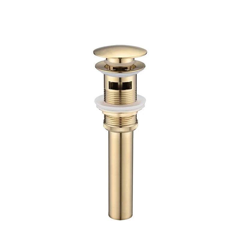 Stainless Steel Pop-Up Drain Stopper for Vessel Sink Vanity, Overflow-Ready Bathroom Sink Drain Assembly
Stainless Steel Pop-Up Drain Stopper for Vessel Sink Vanity, Overflow-Ready Bathroom Sink Drain Assembly
