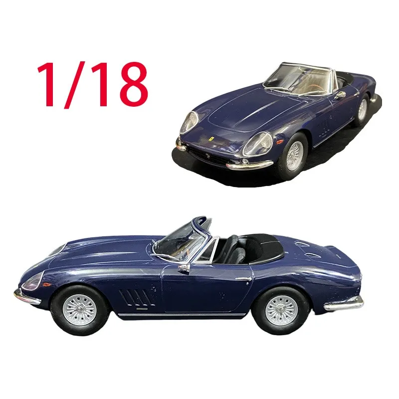 KK Diecast 1/18 Scale Ferrari Alloy Car Model Ferrari 275 GTB4 Nart Spyder 1967 Play Vehicles Toys for Boys Original Box
KK Diecast 1/18 Scale Ferrari Alloy Car Model Ferrari 275 GTB4 Nart Spyder 1967 Play Vehicles Toys for Boys Original Box