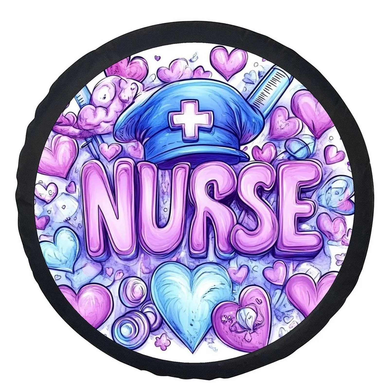 Чехол для колес с графическим рисунком Nurse Hearts, полиэстер, универсальная защита колес, декоративный аксессуар, прочный, удобный в установке
Чехол для колес с графическим рисунком Nurse Hearts, полиэстер, универсальная защита колес, декоративный аксессуар, прочный, удобный в установке