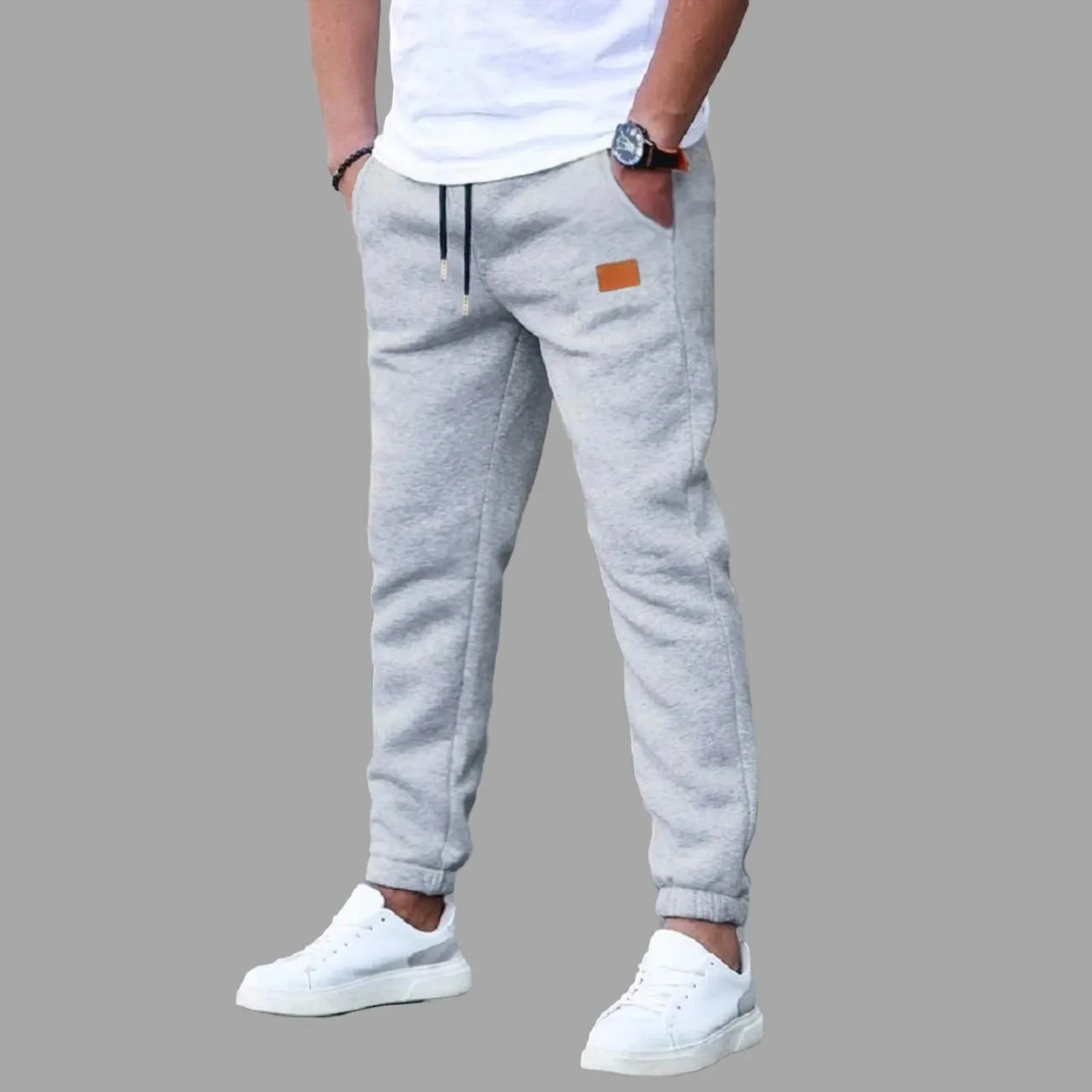 Spring Autumn Thickened Thermal Men'S Trousers Men'S Solid Color Sports Casual Loose Straight Pants Cotton Bunched Feet Pants
Spring Autumn Thickened Thermal Men'S Trousers Men'S Solid Color Sports Casual Loose Straight Pants Cotton Bunched Feet Pants