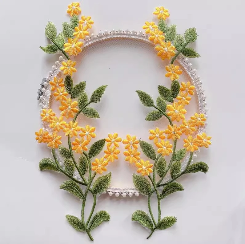 10 Pieces New High-quality Fashion Decal Embroidery Fabric Handmade Wedding Clothing, Dresses, Background Decoration Accessories
10 Pieces New High-quality Fashion Decal Embroidery Fabric Handmade Wedding Clothing, Dresses, Background Decoration Accessories