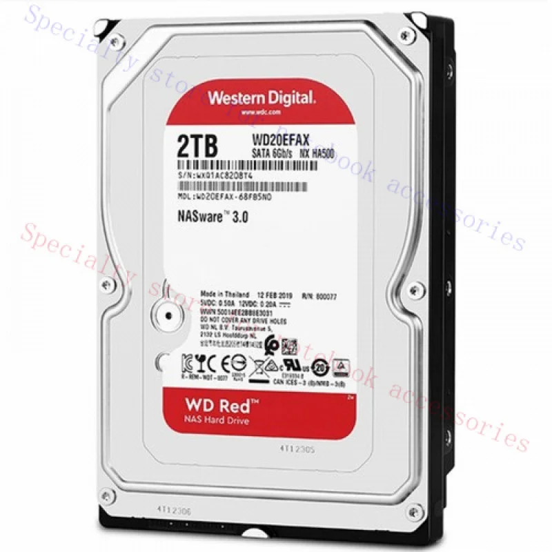 R+ For WD 2TB WD20EFAX 5400Rpm SATA III 256MB 3.5" Enterprise HDD NAS Hard Drive
R+ For WD 2TB WD20EFAX 5400Rpm SATA III 256MB 3.5" Enterprise HDD NAS Hard Drive