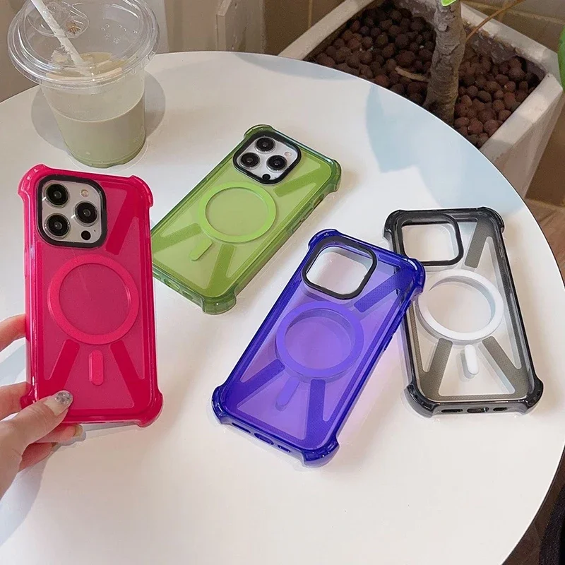 4 Corner Drop Proof Magnetic Phone Case Cover for IPhone 13 14 15 Pro Max Case for IPhone 15 Pro Max
4 Corner Drop Proof Magnetic Phone Case Cover for IPhone 13 14 15 Pro Max Case for IPhone 15 Pro Max