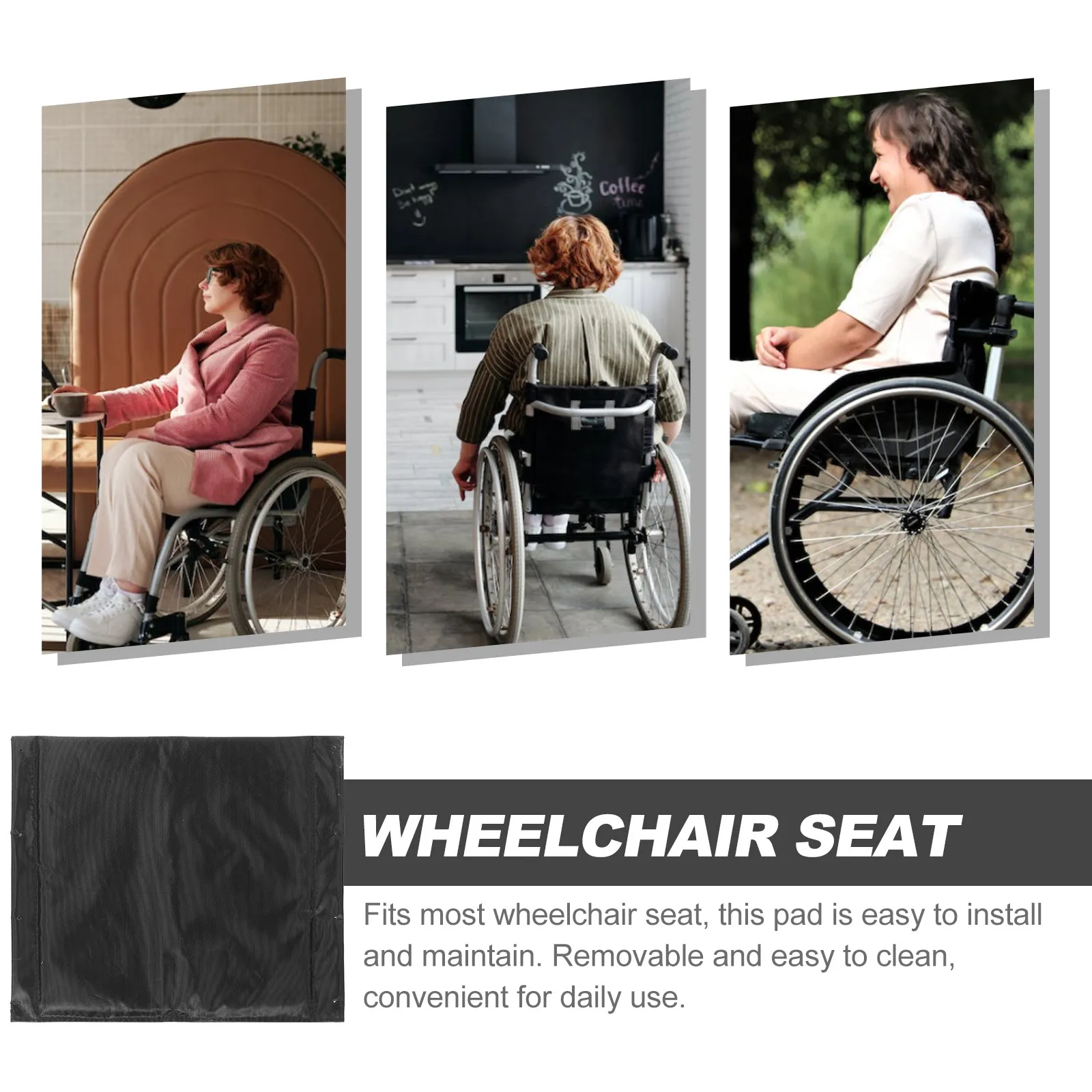 Oxford Cloth Wheelchair Seat Pad with Removable Cushion Easy to Clean Install for Enhanced Comfort Wheelchair Cushion for Daily
Oxford Cloth Wheelchair Seat Pad with Removable Cushion Easy to Clean Install for Enhanced Comfort Wheelchair Cushion for Daily