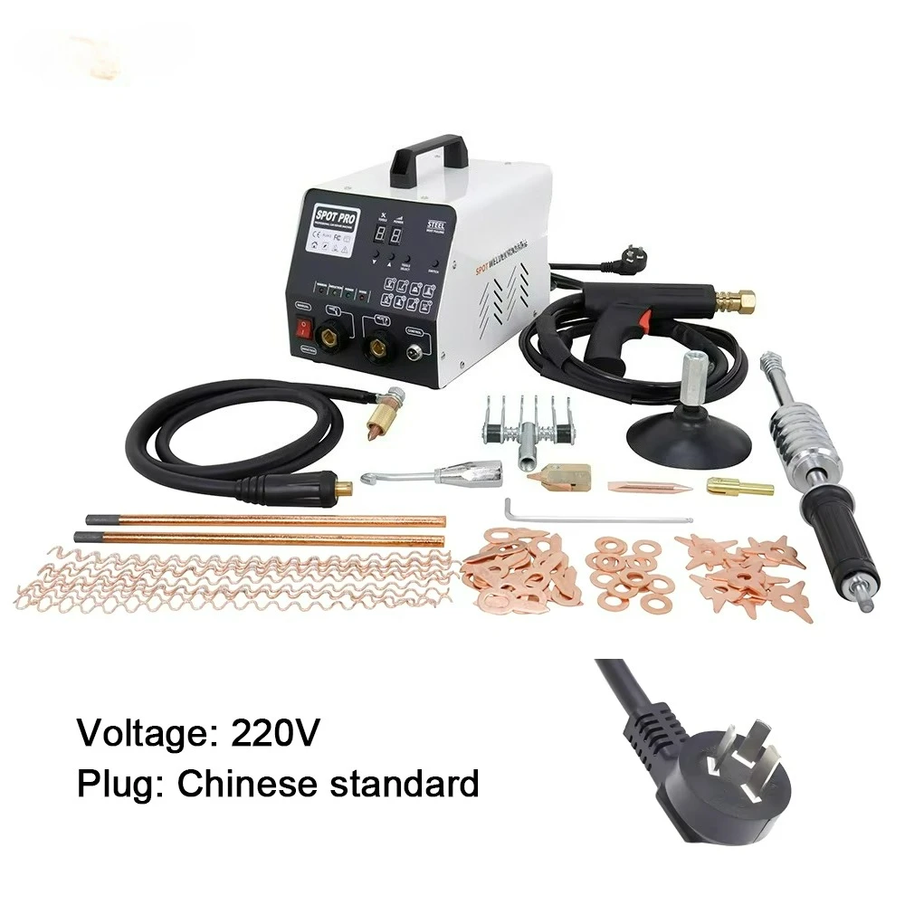 220V Chinese Plug Steel Metal Body Repair Equipment Spot Welder Dent Puller Machine Car Body Spotter for Repair Workshop
220V Chinese Plug Steel Metal Body Repair Equipment Spot Welder Dent Puller Machine Car Body Spotter for Repair Workshop