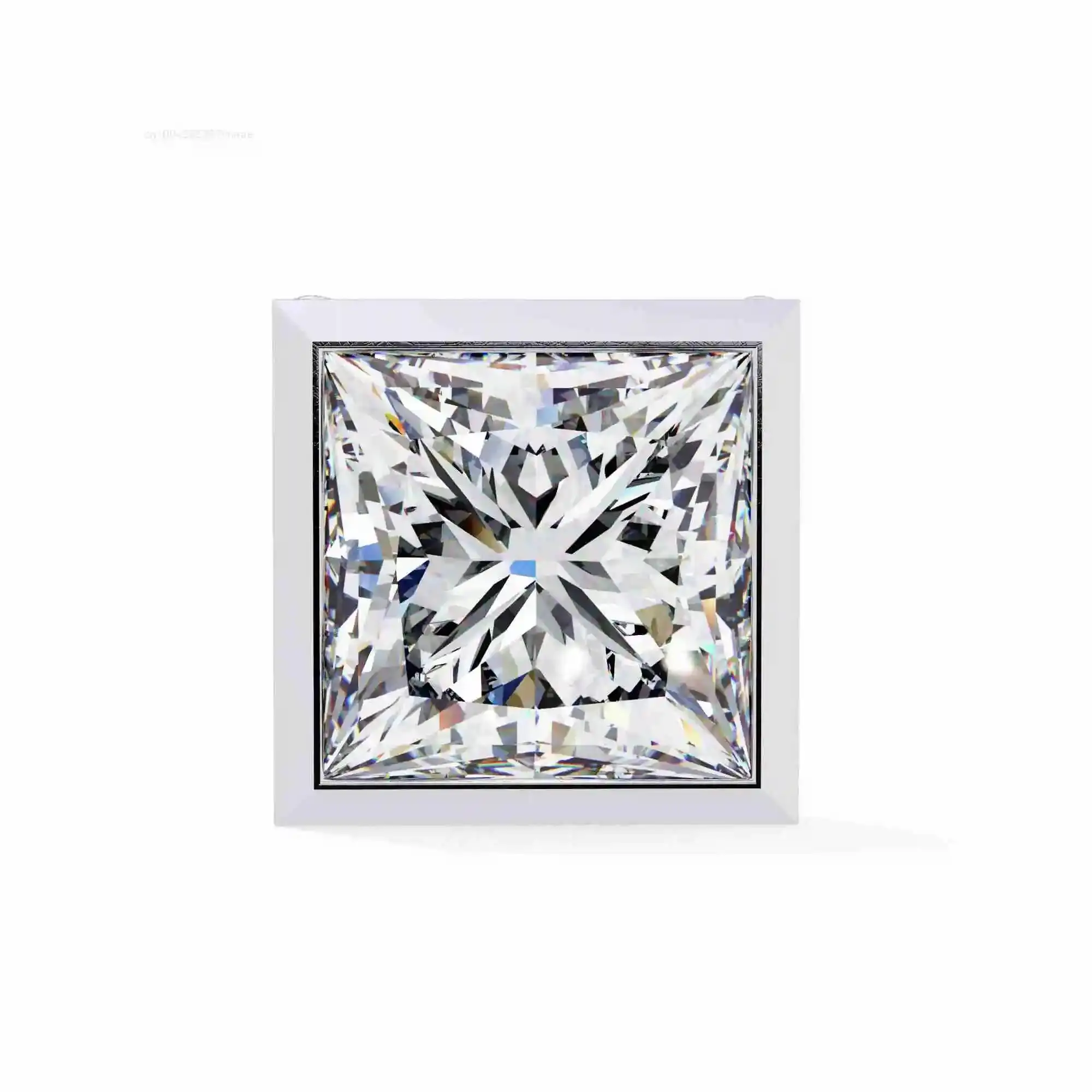 5.5mm Princess Cut Moissanite Stud Earrings D Color VVS Moissanite Diamond Square Bezel Earrings 10K Solid Gold
5.5mm Princess Cut Moissanite Stud Earrings D Color VVS Moissanite Diamond Square Bezel Earrings 10K Solid Gold