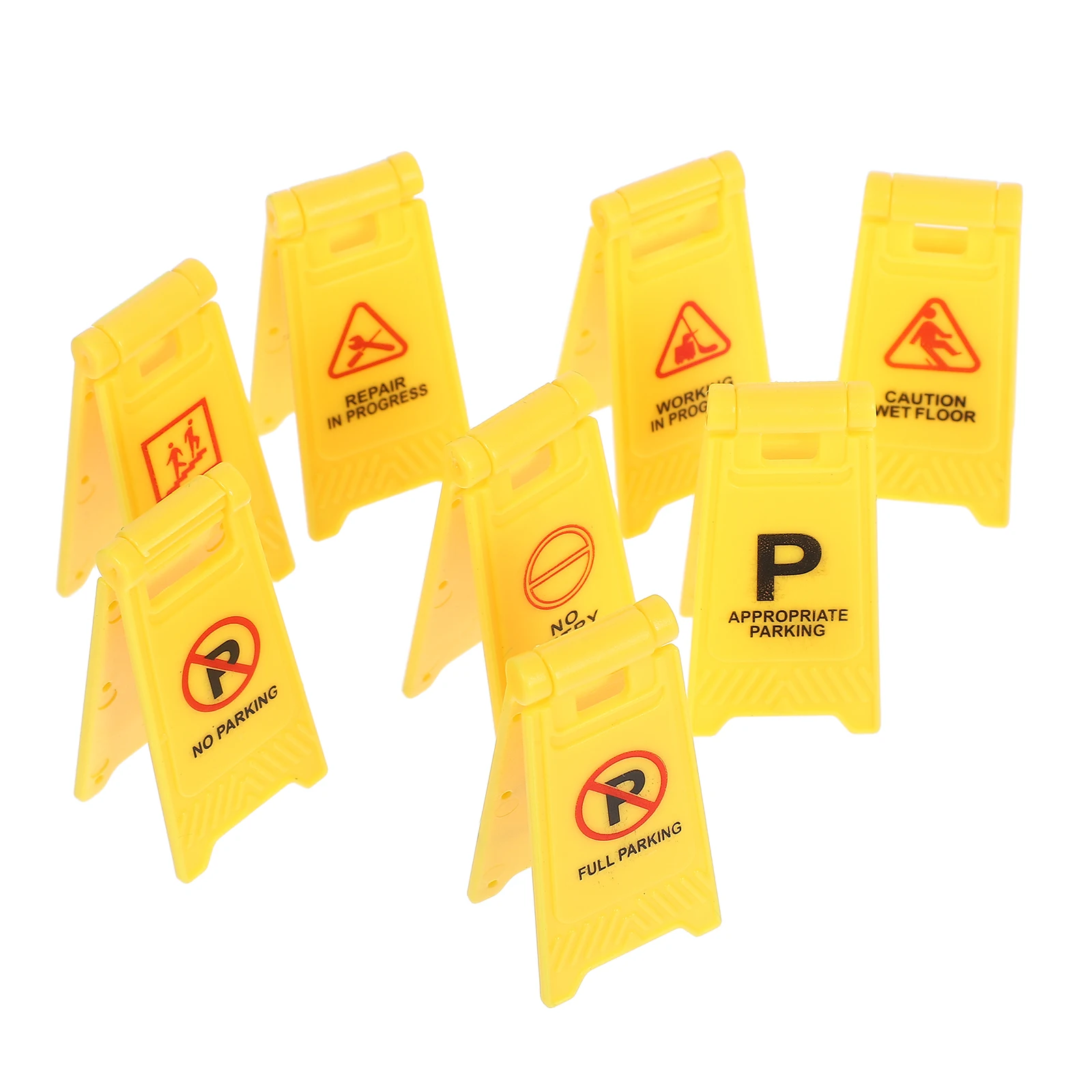 8 Pcs Miniature Children's Transportation Toys Road Plastic Street Signs for Kids
8 Pcs Miniature Children's Transportation Toys Road Plastic Street Signs for Kids