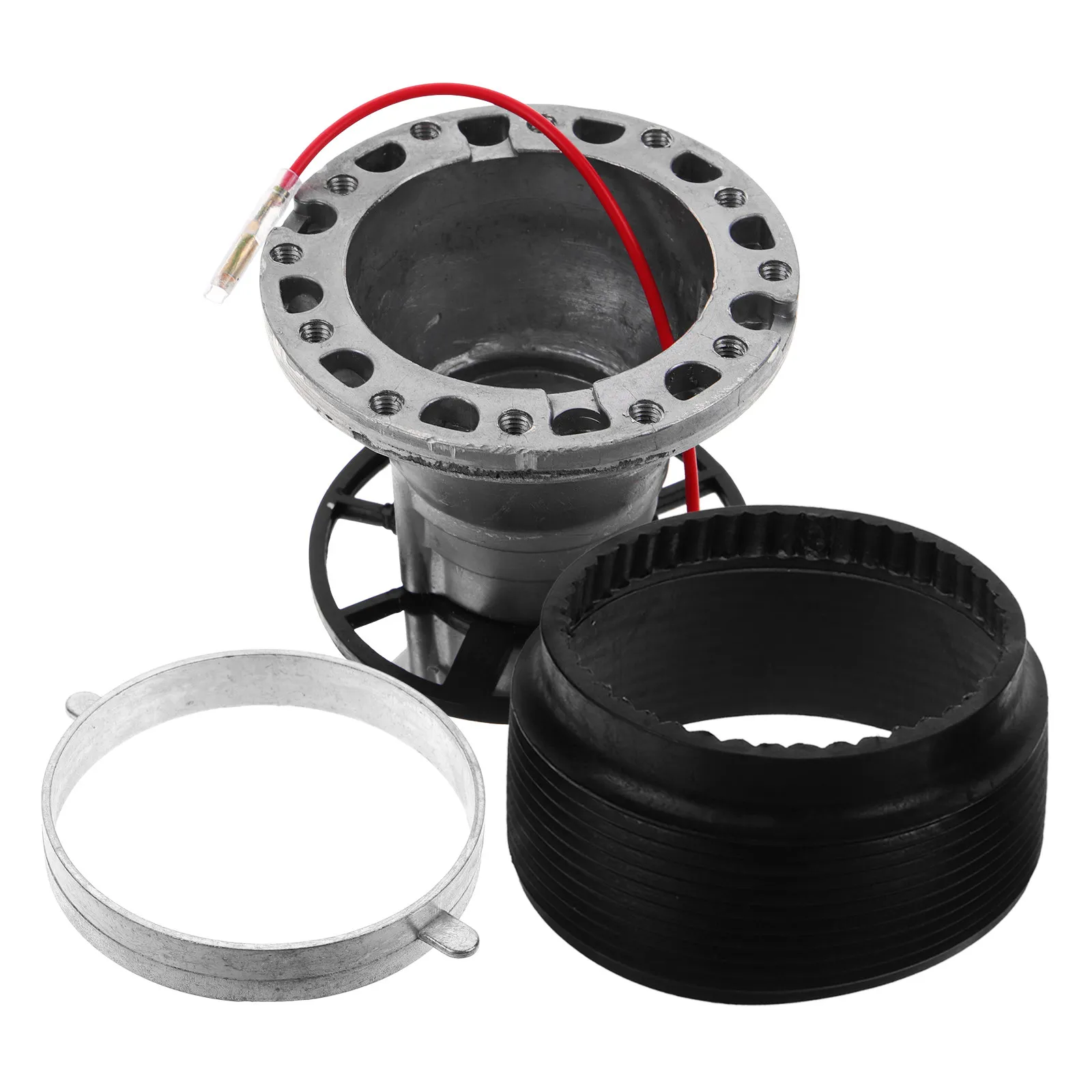 1 Set Steering Wheel Quick Release Adapter For All Car Models Durable Metal Rubber Construction Enhanced Grip Handling Racing
1 Set Steering Wheel Quick Release Adapter For All Car Models Durable Metal Rubber Construction Enhanced Grip Handling Racing