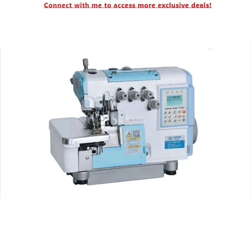 ZY988N-4D Zoyer Direct Drive High Speed Computerized Overlock Sewing Machine
ZY988N-4D Zoyer Direct Drive High Speed Computerized Overlock Sewing Machine