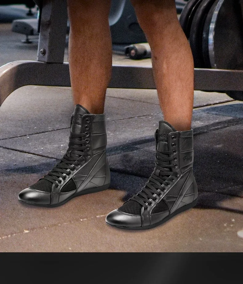 2025 New Boxing Shoes for Mens Black White Fighting Shoes Men Designer Wrestling Shoes Man Luxury Brand Gym Shoe 
2025 New Boxing Shoes for Mens Black White Fighting Shoes Men Designer Wrestling Shoes Man Luxury Brand Gym Shoe