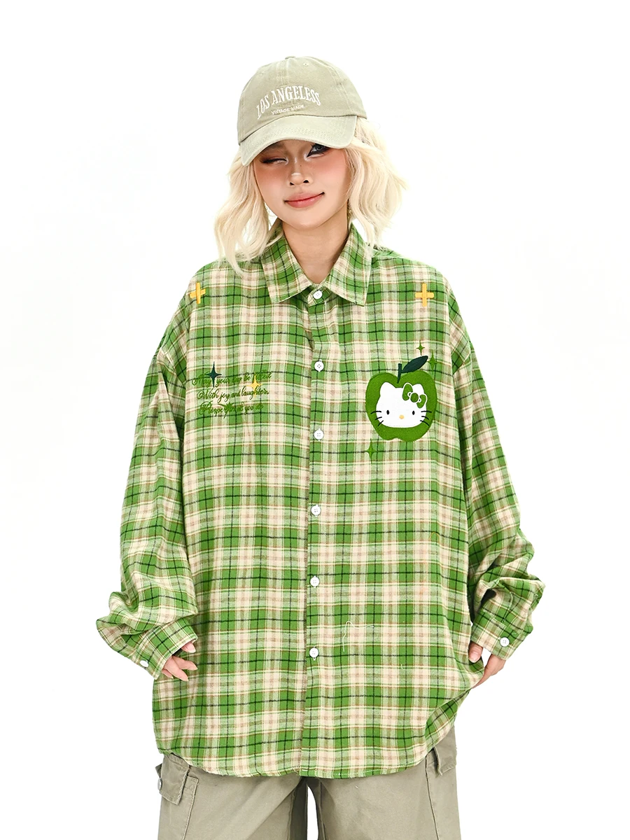 Plaid Long Sve Loose Women's irt Spring 2026 New Sle Bf Japanese Sweet Top Trendy Embroidered Casual irt
Plaid Long Sve Loose Women's irt Spring 2026 New Sle Bf Japanese Sweet Top Trendy Embroidered Casual irt
