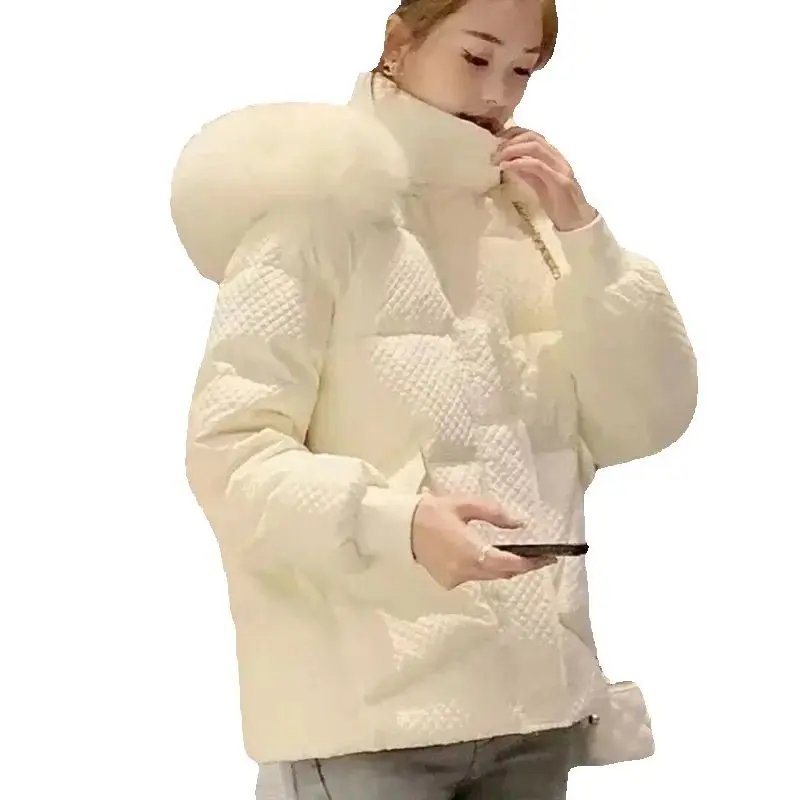Fashion Winter New Loose Down Jacket Female Autumn And Winter Temperament Big Fur Collar Online Celebrity Cold Warm Coat Tide.
Fashion Winter New Loose Down Jacket Female Autumn And Winter Temperament Big Fur Collar Online Celebrity Cold Warm Coat Tide.