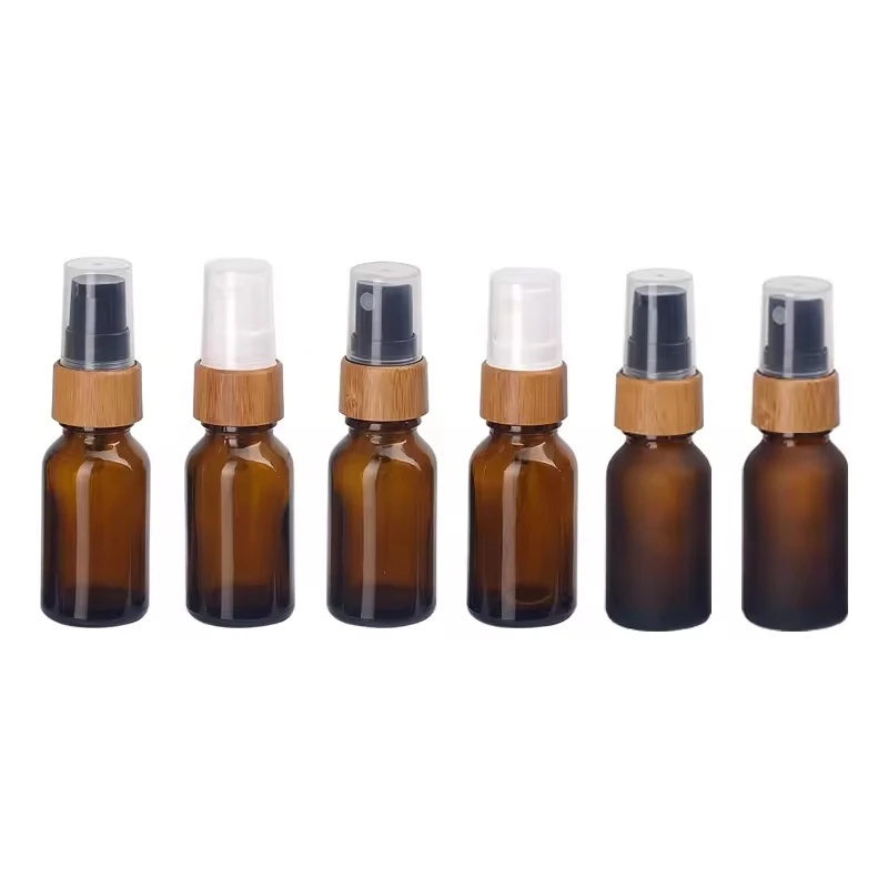 Amber Glass Mist Spray Bottle with Bamboo Fine Mist Sprayer Empty Refillable Lotion Container for Beauty Skin Care Travel Bottle
Amber Glass Mist Spray Bottle with Bamboo Fine Mist Sprayer Empty Refillable Lotion Container for Beauty Skin Care Travel Bottle