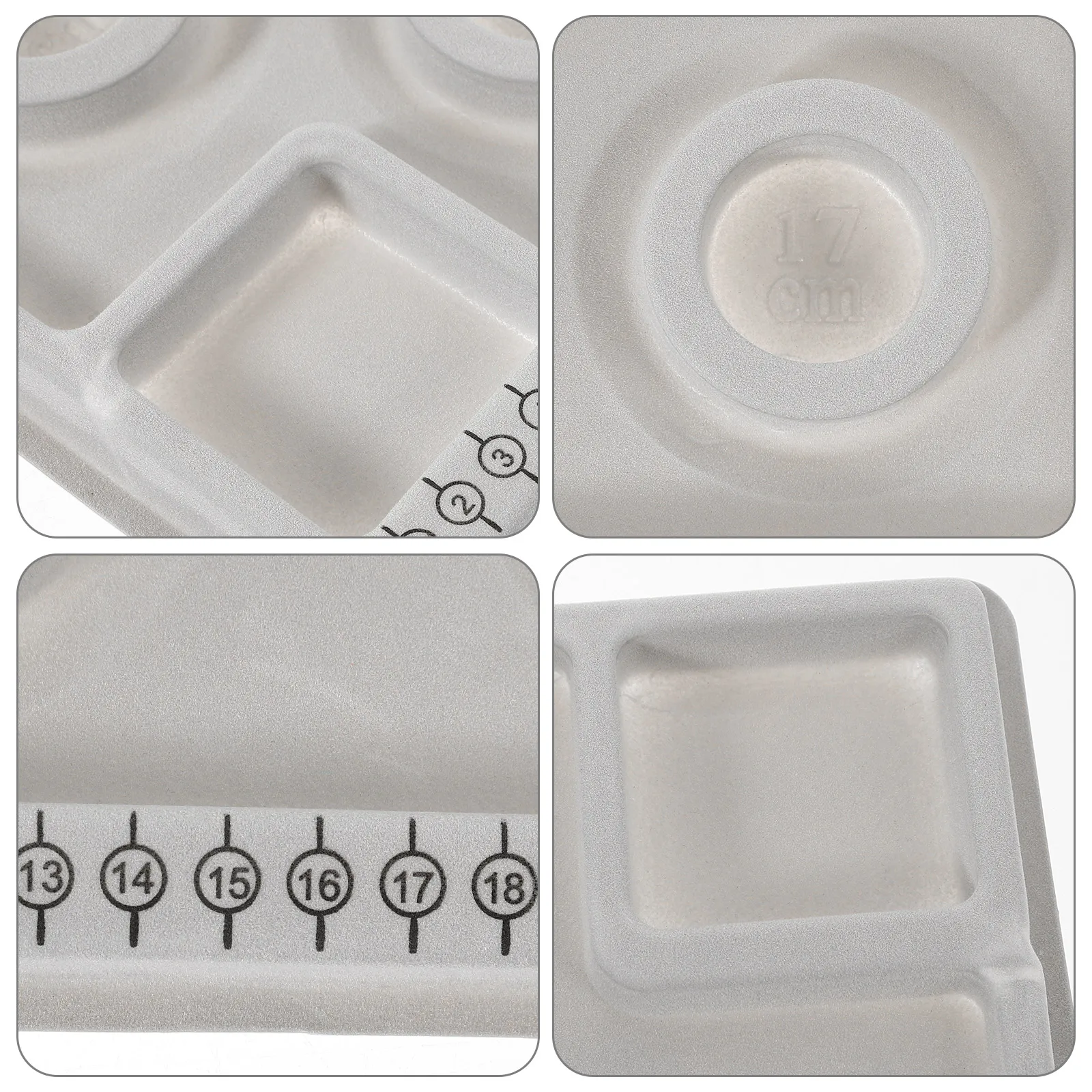 2pcs Bead Board 18Compartments 6Compartments PP Material Jewelry Tools Necklaces Bracelets Design Measuring Discs Beading
2pcs Bead Board 18Compartments 6Compartments PP Material Jewelry Tools Necklaces Bracelets Design Measuring Discs Beading