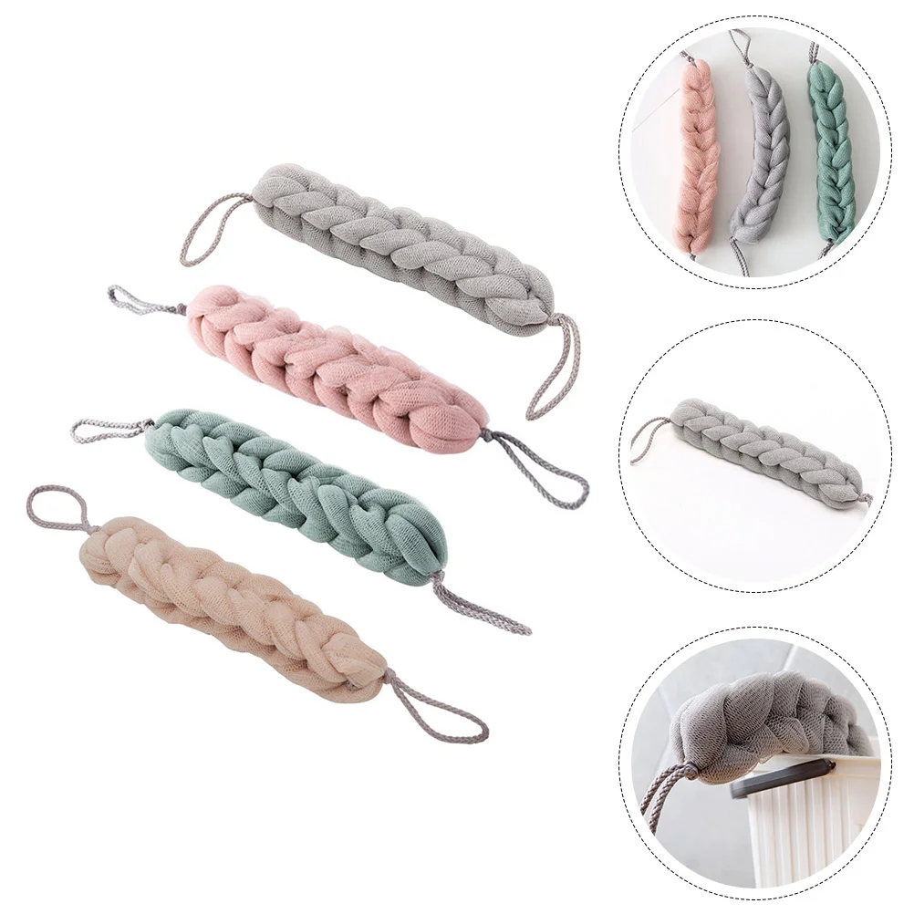 4 Pcs Towels Back Scrub Bar Long Strip Bathing Cleaning Cloth Household Exfoliating Body Skin Showering
4 Pcs Towels Back Scrub Bar Long Strip Bathing Cleaning Cloth Household Exfoliating Body Skin Showering