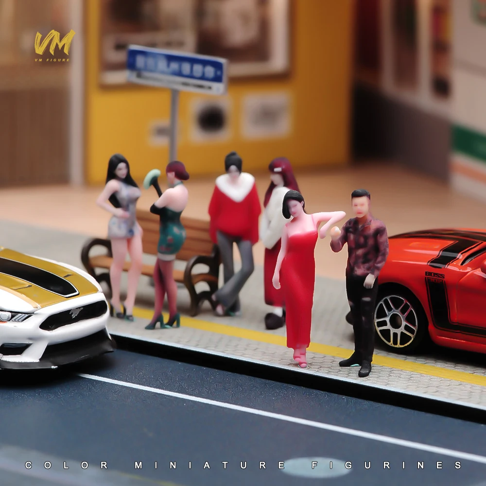 Miniature Figure 1/64 1/43 1/24 1/18 Trendy Male Beauty Girl Cheongsam Red Dress 3D Print Mini Doll Diorama Props For Car Model
Miniature Figure 1/64 1/43 1/24 1/18 Trendy Male Beauty Girl Cheongsam Red Dress 3D Print Mini Doll Diorama Props For Car Model