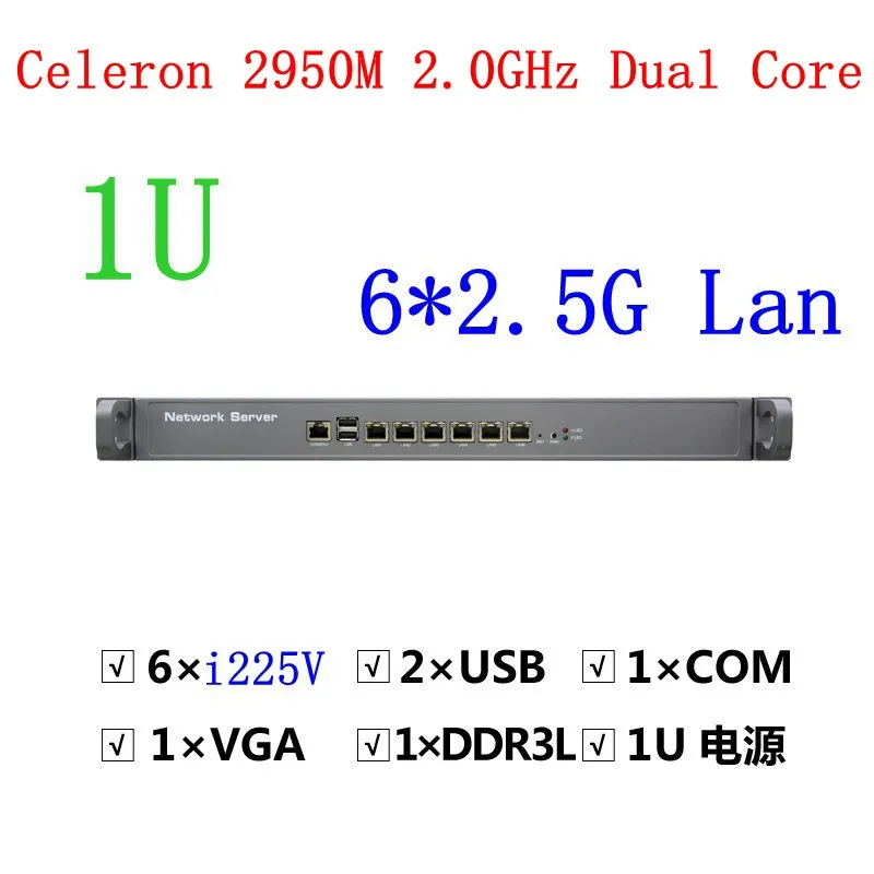 Сетевой маршрутизатор 1U, 2950 м, 2,0 ГГц, 2,1 ГГц, 6*2,5 ГГц, Lan, VGA, USB, VPN, брандмауэр Pfsense, Ubuntu, Linux
Сетевой маршрутизатор 1U, 2950 м, 2,0 ГГц, 2,1 ГГц, 6*2,5 ГГц, Lan, VGA, USB, VPN, брандмауэр Pfsense, Ubuntu, Linux