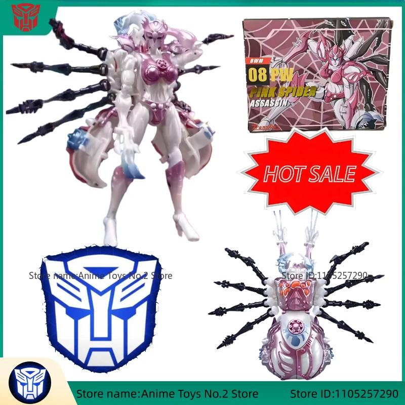 Бренд + в наличии, серия Transformers Studio BWM-08PW, модель Airachnid, коллекционные куклы, хобби для взрослых, подарки ручной работы, игрушки
Бренд + в наличии, серия Transformers Studio BWM-08PW, модель Airachnid, коллекционные куклы, хобби для взрослых, подарки ручной работы, игрушки