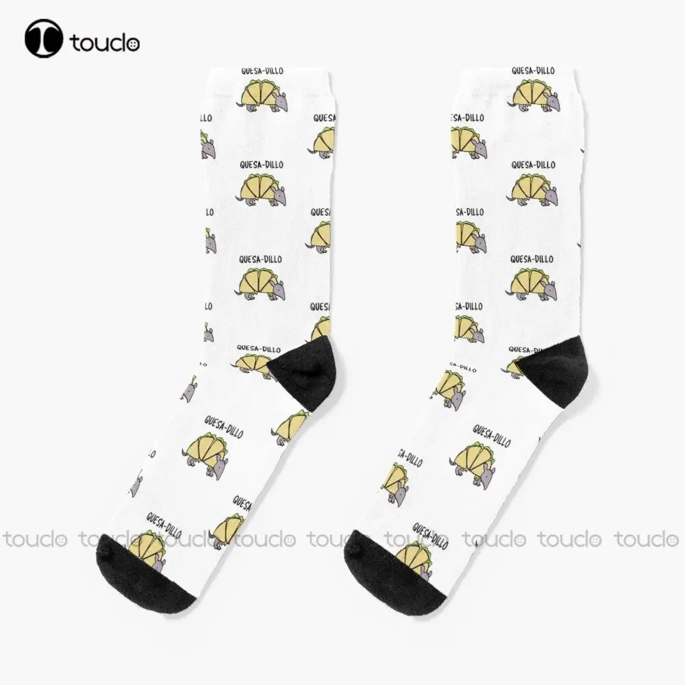 Quesa-Dillo Animal Pun Socks Christmas Long Socks High Quality Cute Elegant Lovely Kawaii Cartoon Sweet Cotton Sock Custom Gift
Quesa-Dillo Animal Pun Socks Christmas Long Socks High Quality Cute Elegant Lovely Kawaii Cartoon Sweet Cotton Sock Custom Gift