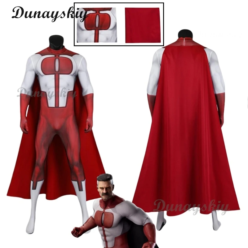 Invincible Omni Man Nolan Grayson Cosplay Costume Disguise for Adult Jumpsuit Zentai Suit Roleplay Halloween Carnival Party Suit
Invincible Omni Man Nolan Grayson Cosplay Costume Disguise for Adult Jumpsuit Zentai Suit Roleplay Halloween Carnival Party Suit