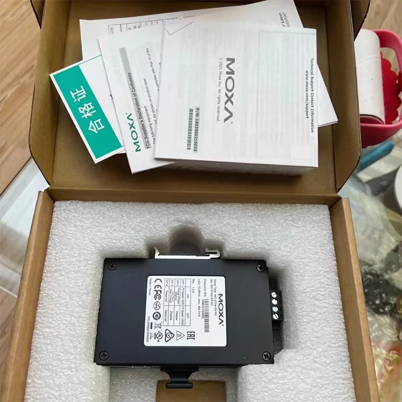 IMC-21GA-LX-SC Original MOXA Gigabit photoelectric converter, adjustable photoelectric converter, fiber optic transceiver
IMC-21GA-LX-SC Original MOXA Gigabit photoelectric converter, adjustable photoelectric converter, fiber optic transceiver