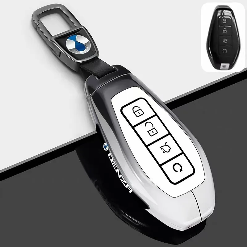 Zinc Alloy Key Fob Cover for 2026 DENZA N8L/N9/Z9/Z9GT/2nd Gen D9, Heavy Duty Metal Protective Case Shell with Keychain Keybag
Zinc Alloy Key Fob Cover for 2026 DENZA N8L/N9/Z9/Z9GT/2nd Gen D9, Heavy Duty Metal Protective Case Shell with Keychain Keybag