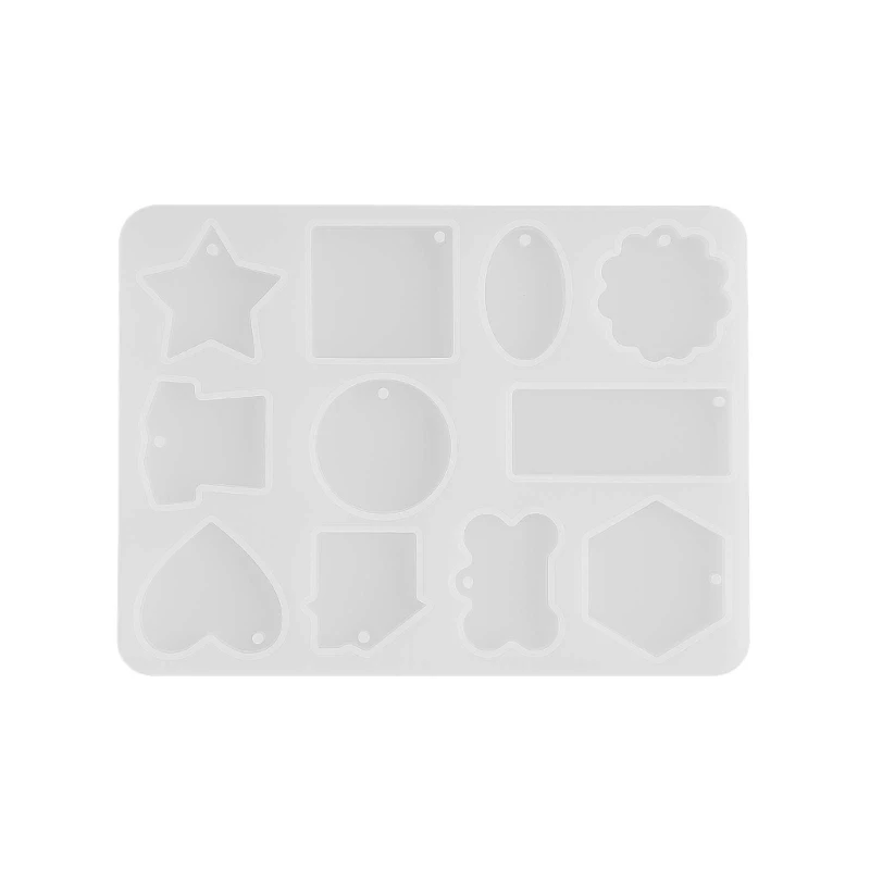 E15A Multi Design Heart Star Earring Pendant Silicone Mold For Jewelry Making Crafting
E15A Multi Design Heart Star Earring Pendant Silicone Mold For Jewelry Making Crafting