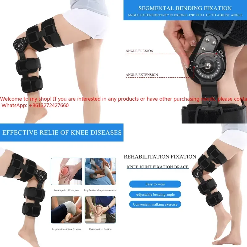 Knee Joint Fixation Brace Orthosis Fixed Fracture Support Limb Rehabilitation Device for Thigh Leg Recovery
Knee Joint Fixation Brace Orthosis Fixed Fracture Support Limb Rehabilitation Device for Thigh Leg Recovery