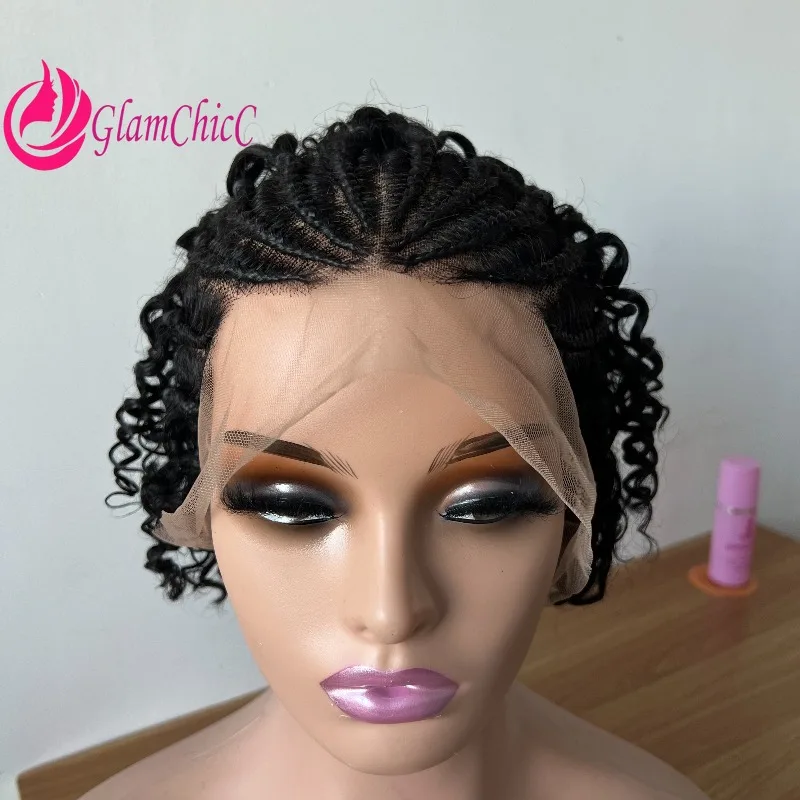 Premium Curly Wave 13x4 Ear To Ear Lace Frontal Human Hair Glueless Wigs for Women 180% Density 6''/10'' Remy Braiding Hair Wigs
Premium Curly Wave 13x4 Ear To Ear Lace Frontal Human Hair Glueless Wigs for Women 180% Density 6''/10'' Remy Braiding Hair Wigs