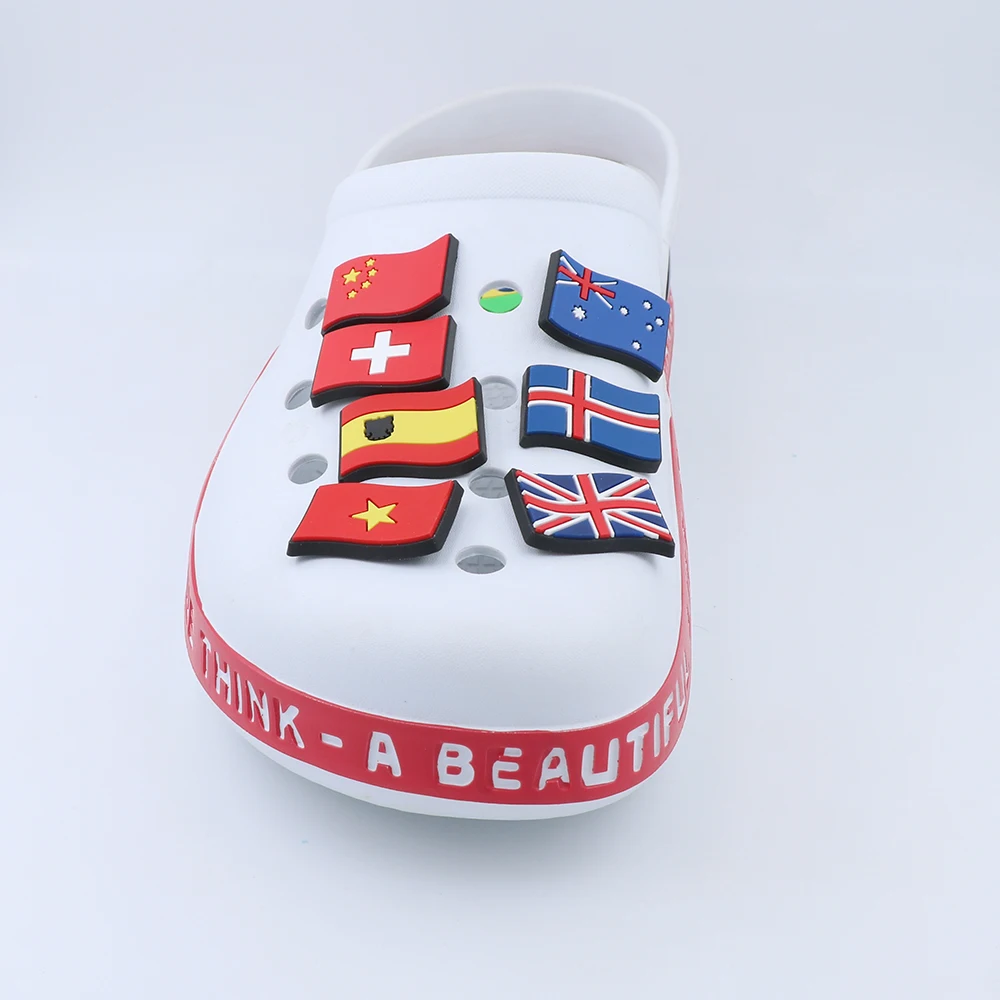Shoe Charms 1 Set 13 Types Colorful National Flag Pvc Accessories Shoe Decorations Buckles Holiday Slipper Friend's Party Gift
Shoe Charms 1 Set 13 Types Colorful National Flag Pvc Accessories Shoe Decorations Buckles Holiday Slipper Friend's Party Gift