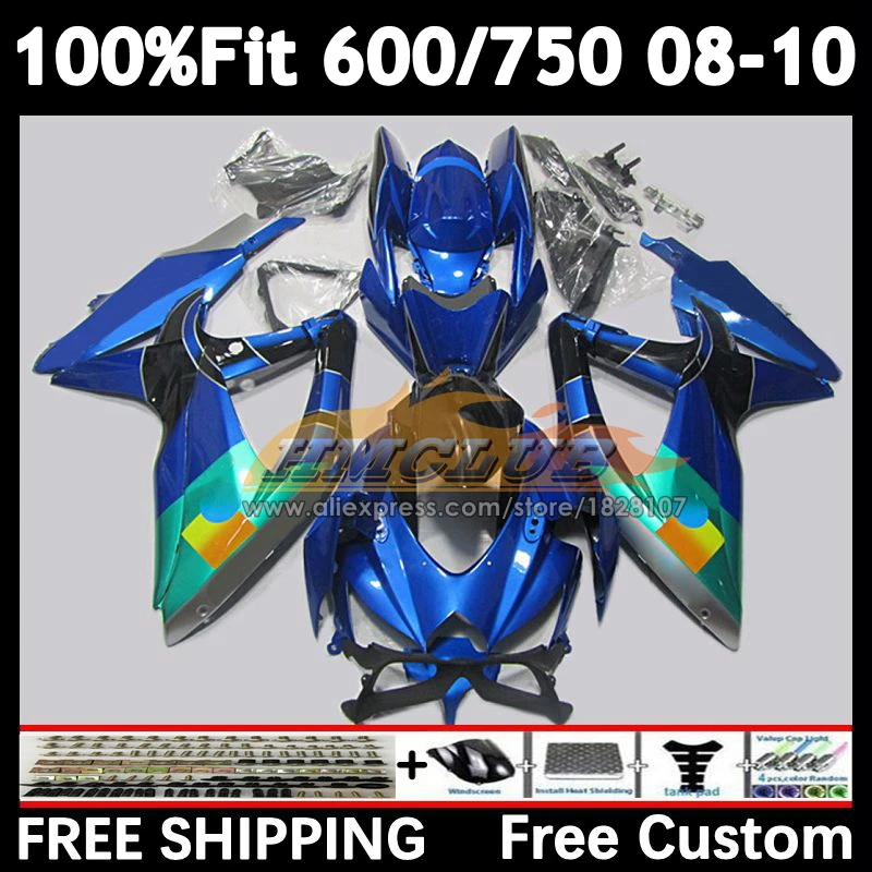 Injection For SUZUKI GSXR 600 750 CC blue stock GSXR600 2008 2009 2010 15No.140 GSXR-600 GSXR-750 K8 GSXR750 08 09 10 Fairing
Injection For SUZUKI GSXR 600 750 CC blue stock GSXR600 2008 2009 2010 15No.140 GSXR-600 GSXR-750 K8 GSXR750 08 09 10 Fairing