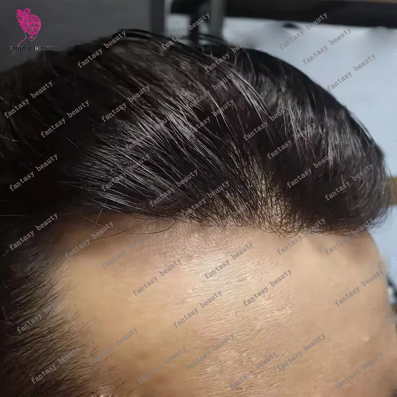Natural Hairline Human Hair 1B80 1B40 Gray Black Super Thin Skin Poly Men's Toupee Durable Microskin 100% Human Hair Prosthesis
Natural Hairline Human Hair 1B80 1B40 Gray Black Super Thin Skin Poly Men's Toupee Durable Microskin 100% Human Hair Prosthesis