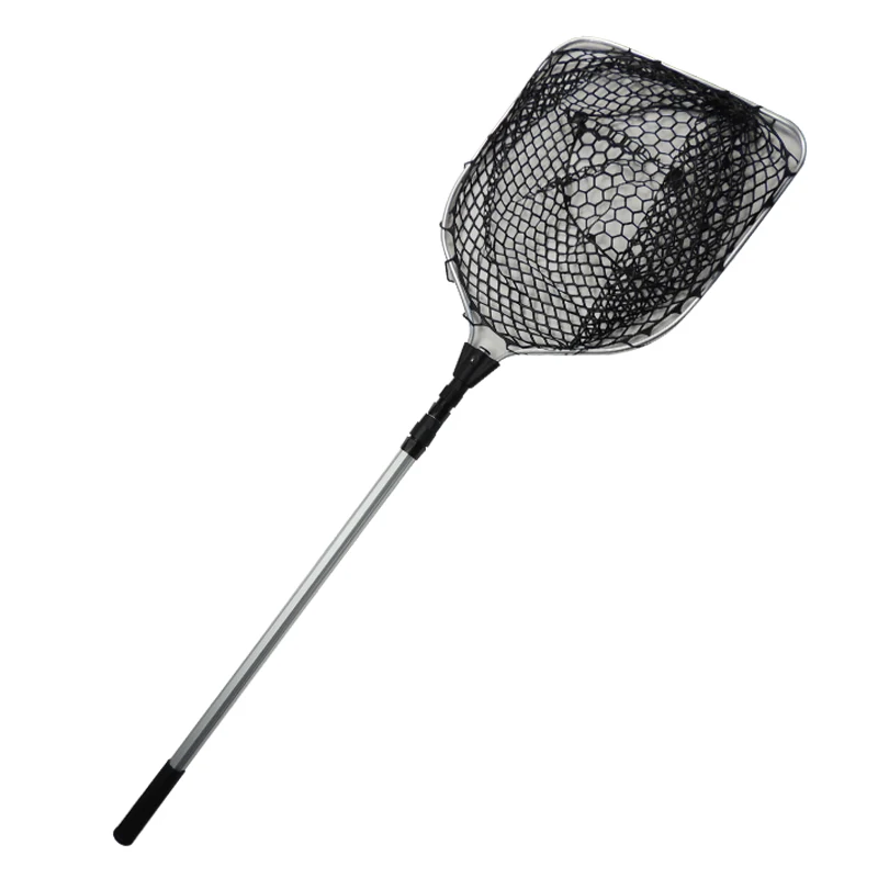 Hot Sale 2.80m Durable Aluminum Alloy Material Extendable Long Handle Rubber Fishing Landing Net
Hot Sale 2.80m Durable Aluminum Alloy Material Extendable Long Handle Rubber Fishing Landing Net