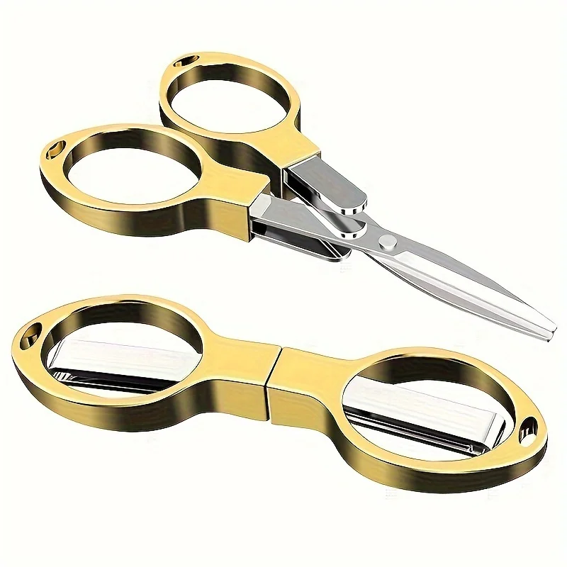 1Pcs Versatile Stainless Steel Folding Scissors - Retractable, Durable, and Portable for Travel,Outdoor & Daily Needs
1Pcs Versatile Stainless Steel Folding Scissors - Retractable, Durable, and Portable for Travel,Outdoor & Daily Needs