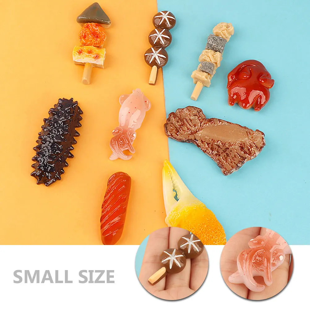 6Pcs Simulation Mini Snack Long-Lasting Wear Resistant DIY Snack Ornaments for Mini House Food Decorative Resin Craft Photo Prop
6Pcs Simulation Mini Snack Long-Lasting Wear Resistant DIY Snack Ornaments for Mini House Food Decorative Resin Craft Photo Prop