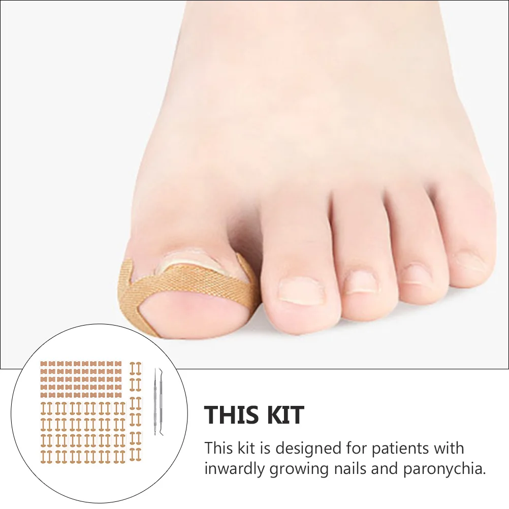 1 Set Ingrown Correction Brace Toenail Repair Tool Nail Corrector Patch Pedicure Sticker Invisible Anti-Wear Nail Patch Toenail
1 Set Ingrown Correction Brace Toenail Repair Tool Nail Corrector Patch Pedicure Sticker Invisible Anti-Wear Nail Patch Toenail