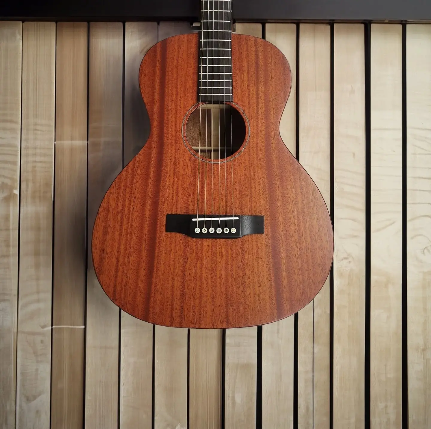 Custom All Solid Mahogany Back Side OO Acoustic Guitar
Custom All Solid Mahogany Back Side OO Acoustic Guitar