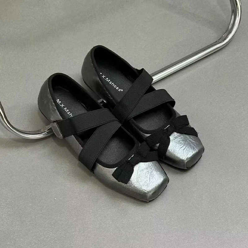Square Toe Bow Flats Women Shoes New Sandals 2025 New Designer Mary Janes Shoes Summer Casual Loafers Sandalias De Mujer
Square Toe Bow Flats Women Shoes New Sandals 2025 New Designer Mary Janes Shoes Summer Casual Loafers Sandalias De Mujer