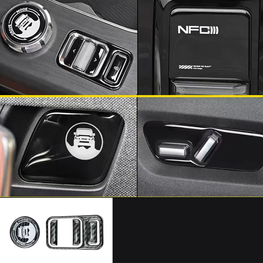 Central Control & Gear Shift Knob Button Epoxy Protective Sticker For Chery iCAR V27 2026 2027 Interior Modification Parts
Central Control & Gear Shift Knob Button Epoxy Protective Sticker For Chery iCAR V27 2026 2027 Interior Modification Parts