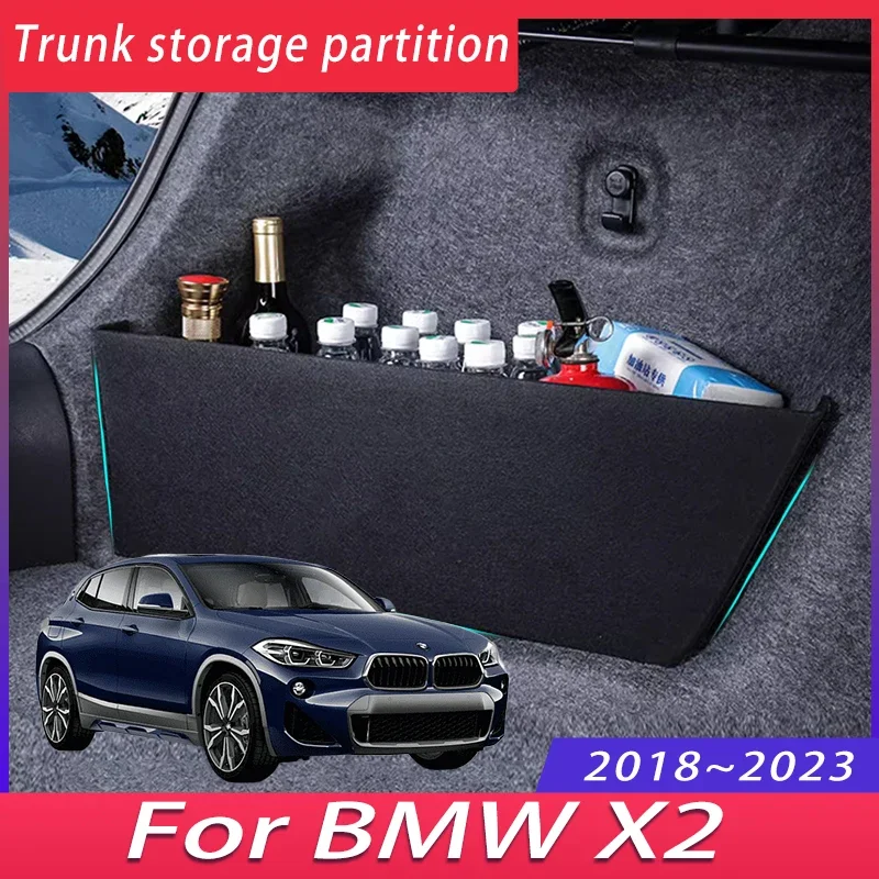 For BMW X2 F39 2018~2023 2019 2020 Car Thickening Trunk Storage Partition Multifunction Storage Box Auto Interior Accessories
For BMW X2 F39 2018~2023 2019 2020 Car Thickening Trunk Storage Partition Multifunction Storage Box Auto Interior Accessories