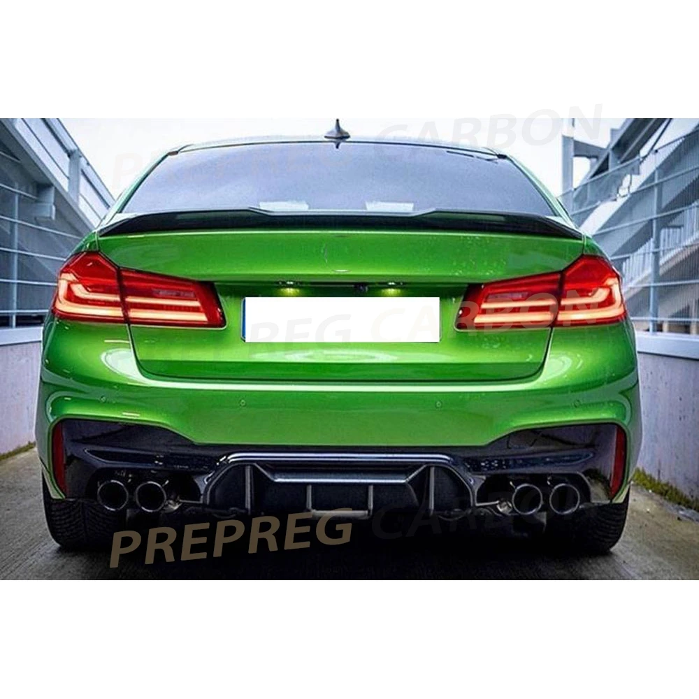 Rear Bumper Lip Diffuser With Exhaust Tips For BMW 5 Series G30 G38 M Sport 2017-2023 ABS Back Bumper Protector
Rear Bumper Lip Diffuser With Exhaust Tips For BMW 5 Series G30 G38 M Sport 2017-2023 ABS Back Bumper Protector